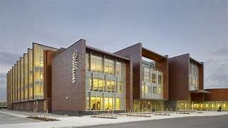 A Centennial College building in Progress Campus